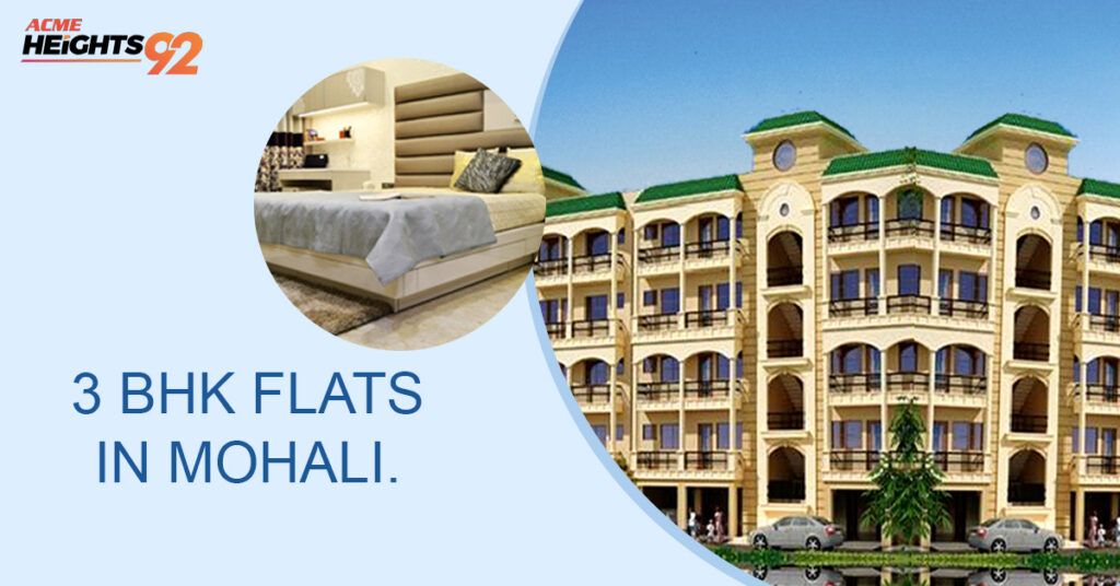 3 BHK flats in mohali